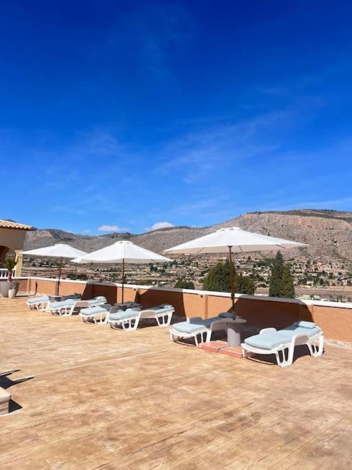 Ferienwohnung Casa Dusena Estrella Hondón de las Nieves Exterior foto