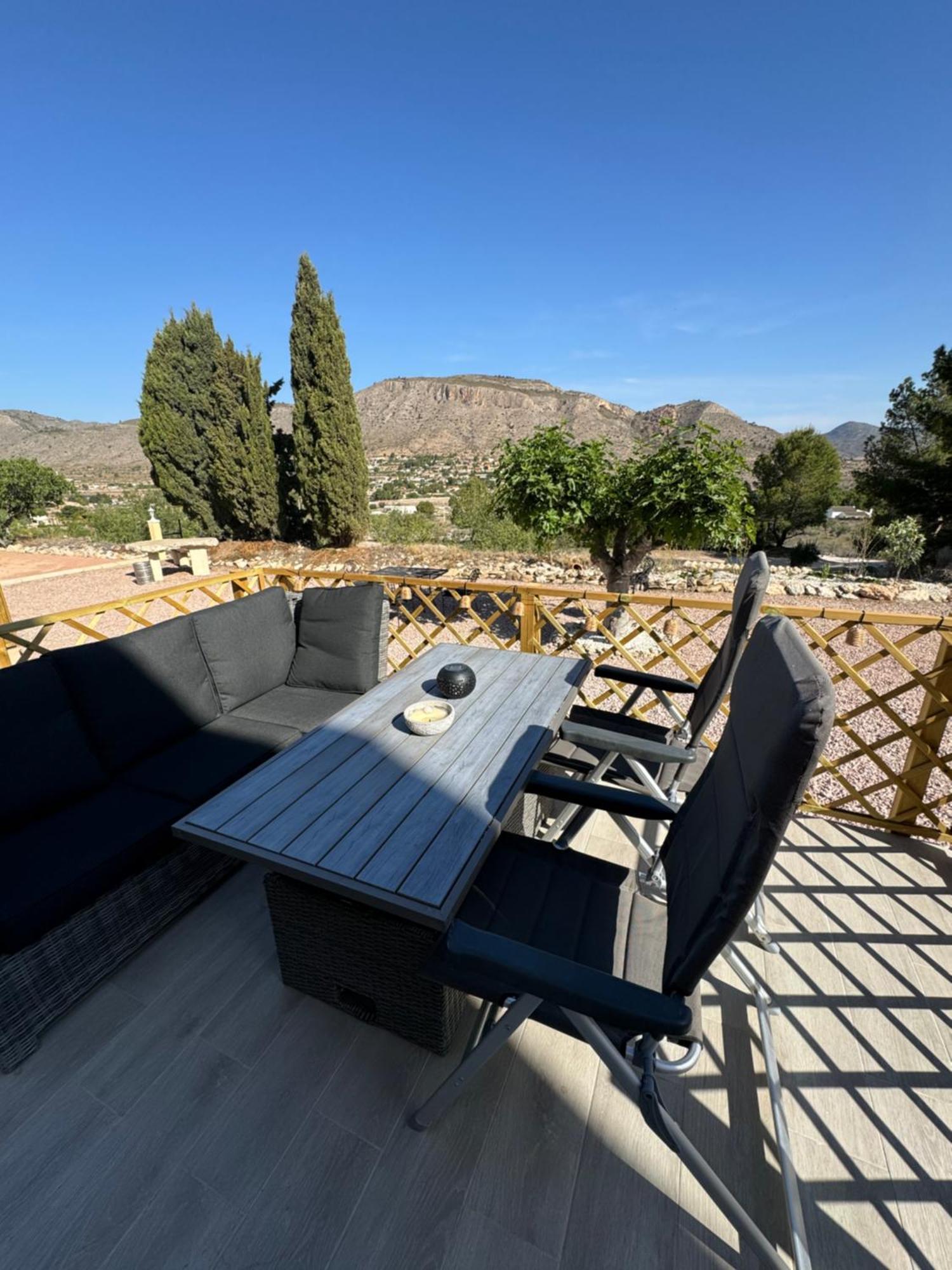 Ferienwohnung Casa Dusena Estrella Hondón de las Nieves Exterior foto